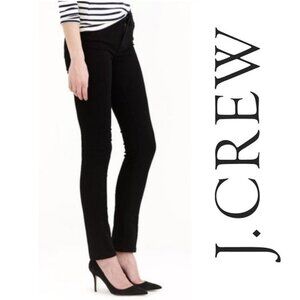 J CREW Jeans Reid Slim Straight Womens 27 Black Stretch Denim $118 Skinny #B1268